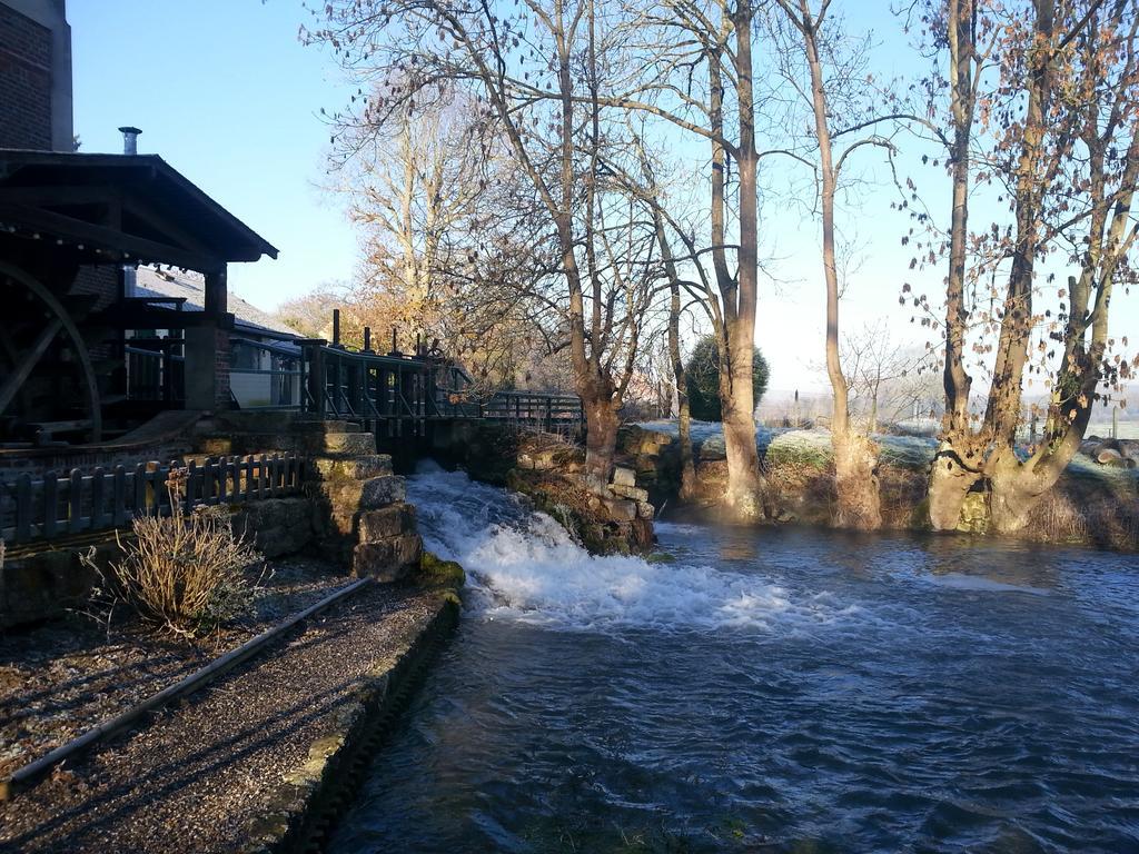 Logis - Hotel & Restaurant Moulin Des Forges Saint-Omer-en-Chaussée Exteriör bild